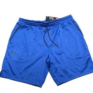 Under Armour Men’s Blue XL Loose Drawstring Waist Athletic Shorts NWT